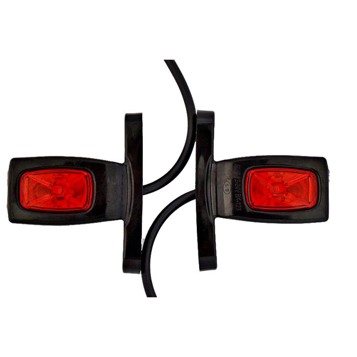 Dreifach-LED-Rechteckhornleuchte – 8 cm Zusatzmarkierungsleuchte