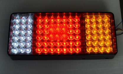 24V LED Tail Light with 3 Sections and 84 LEDs