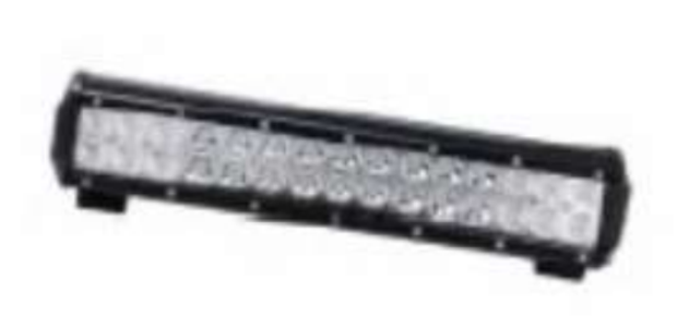 Rampe LED, 90 W, 30 x 3 W Epistar, 370 x 80 x 70 mm, 12 V/24 V