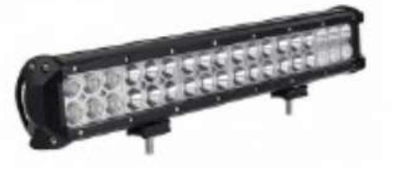 Dual-Row LED Light Bar, 108W, 44 cm Length, Bottom Mount