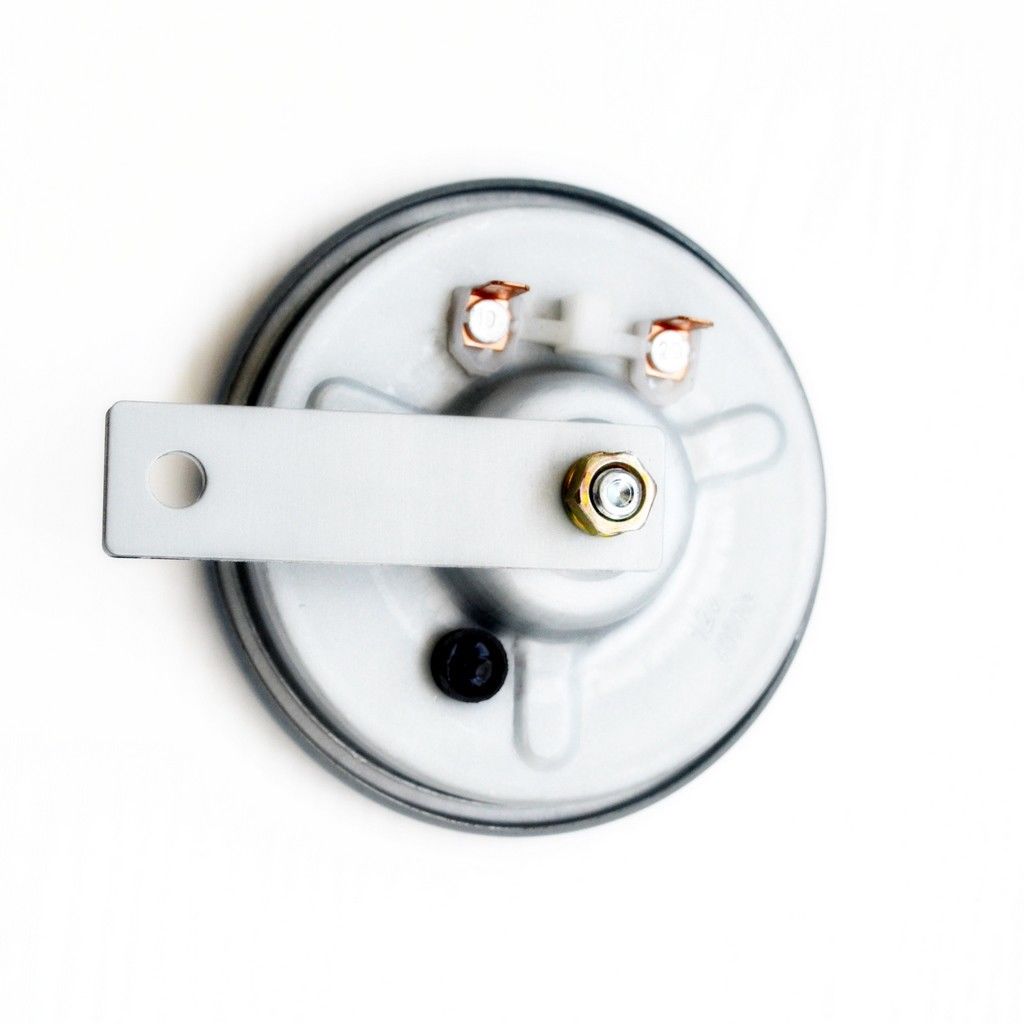 Classic Round Metal Horn – 12V, 110 mm, 115 dB Loud Universal Vehicle Horn