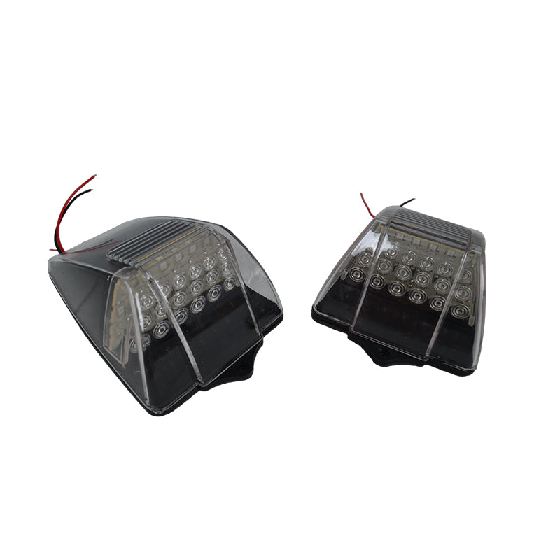 LED Ceiling Light Suitable for Volvo – Green, 18 Diodes, Set of 2