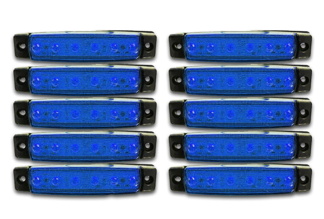 Blue Indicator Bulb 24V – Pack of 10 Replacement Indicator Lights