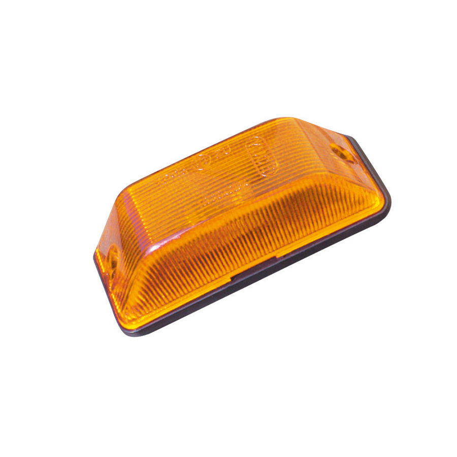 Side Marker and Indicator Light – suitable for Mercedes Sprinter 1995–2000, Amber Lens, 143 x 55 x 50 mm, 105 mm Bolt Spacing