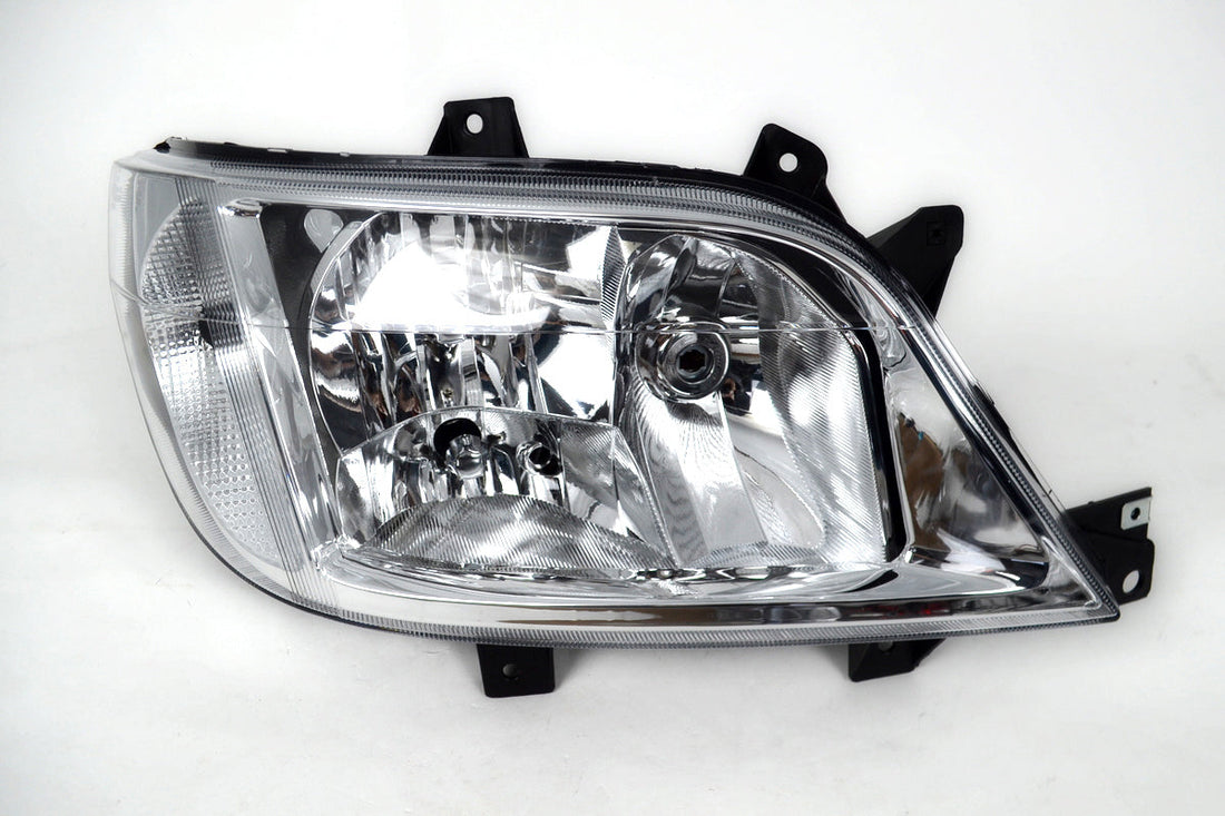 Right Headlight Suitable for Mercedes Sprinter – With Motor, 2001–2007