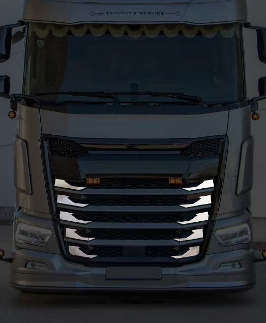 Jeu de coins de calandre avant – adapté pour DAF XF, XG, XG+