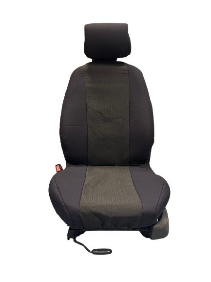 Housses universelles pour sièges avant ELEGANCE, noir, lot de 2