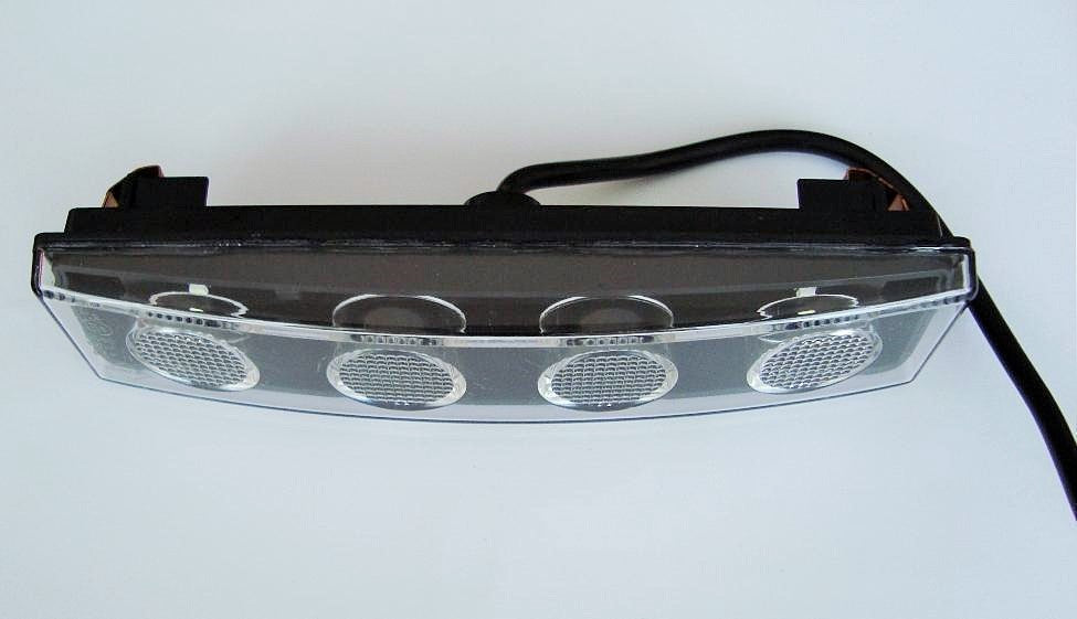 LED φως θέσης οροφής κατάλληλο για Scania – Λευκό κρύσταλλο, 12/24V, 180 x 43 x 50 mm