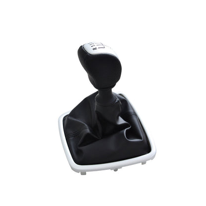 Schaltknauf mit Manschette und Chromsockel – geeignet für Renault Laguna III MK3 2007–2015, 6-Gang, R6