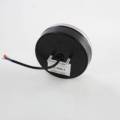 Кръгъл LED неон стоп заден тип „хамбургер“ – 12 V, 140 x 45 mm, 4 функции