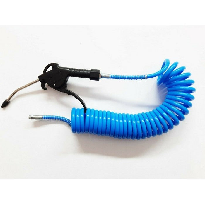 Black Air Hose with PVC Handle and Universal Quick Coupler