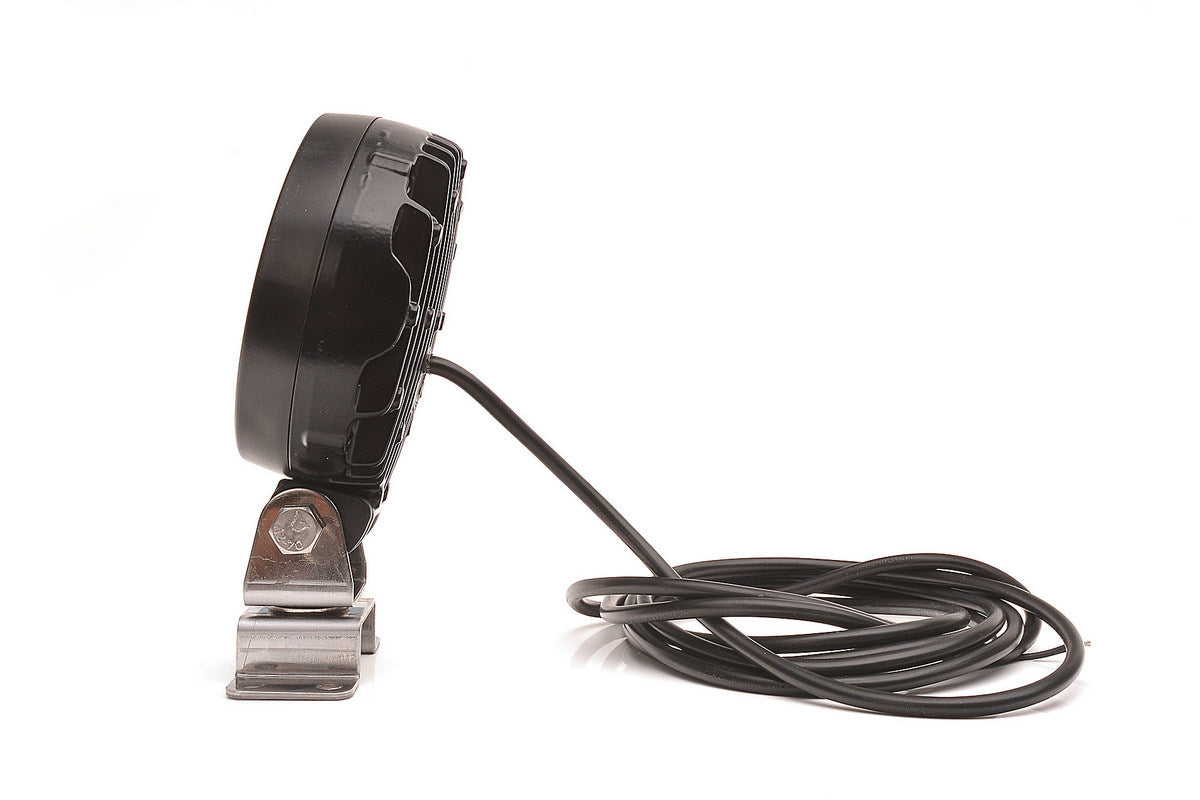 Projecteur de travail LED rond 12V–32V 36 LED pour véhicules utilitaires et véhicules de chantier