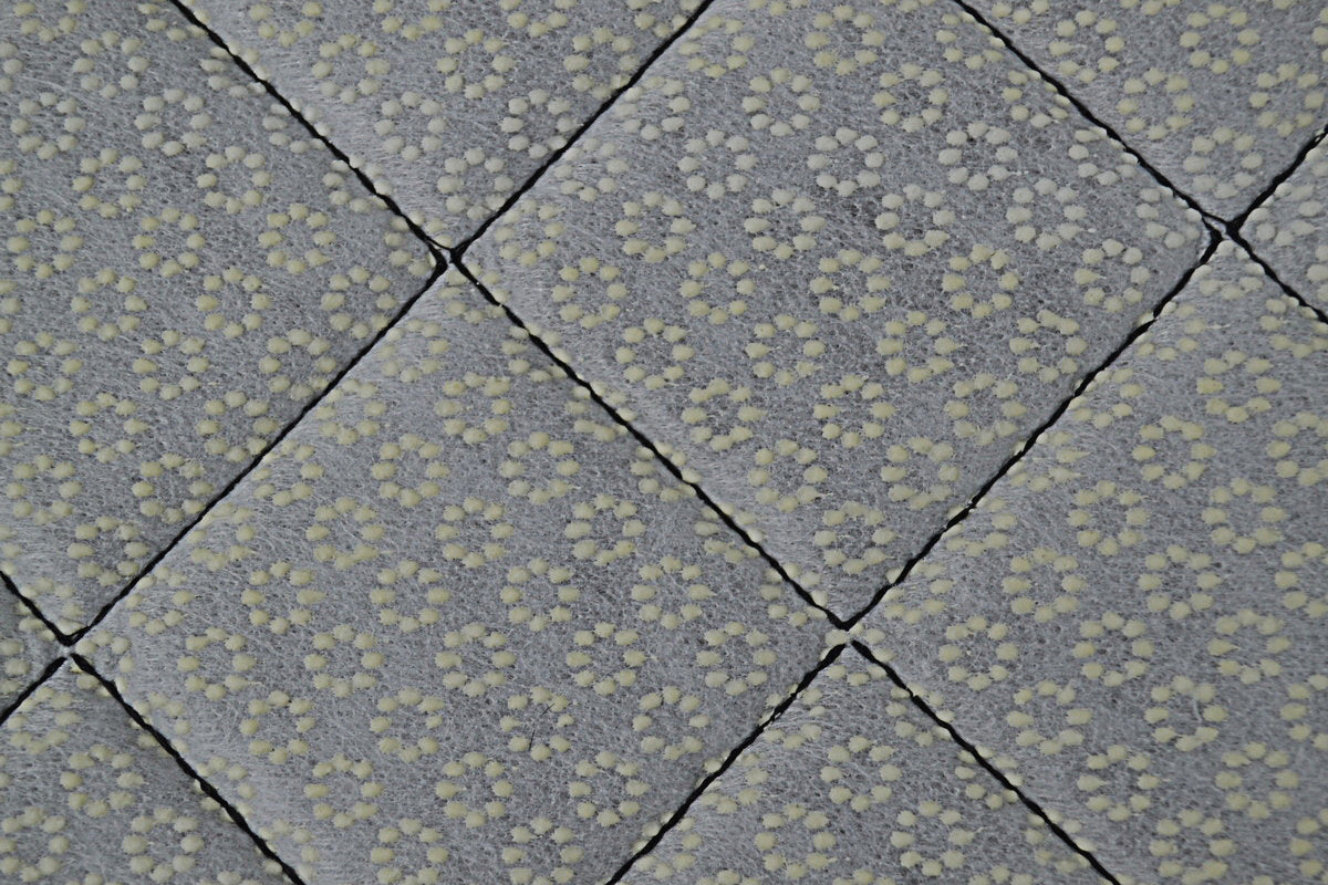 Μπεζ πατάκια δαπέδου από τεχνητό δέρμα (eco leather) – κατάλληλο για Scania R 2013–2016, αντιολισθητικά