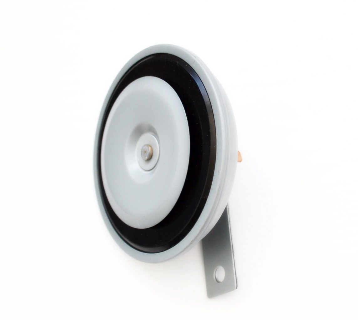 Classic Round Metal Horn – 12V, 110 mm, 115 dB Loud Universal Vehicle Horn
