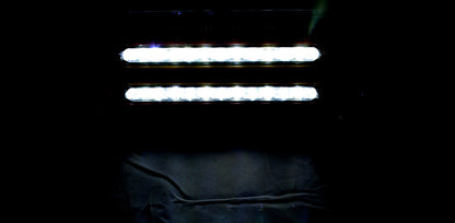 Feu arrière combiné ovale à LED néon – 24 V, 4 fonctions, clignotant dynamique