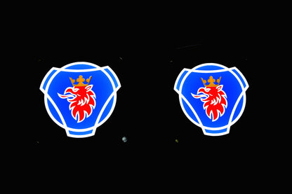 3D Black Interior Windshield Signs Suitable for Scania – Blue Griffin Design