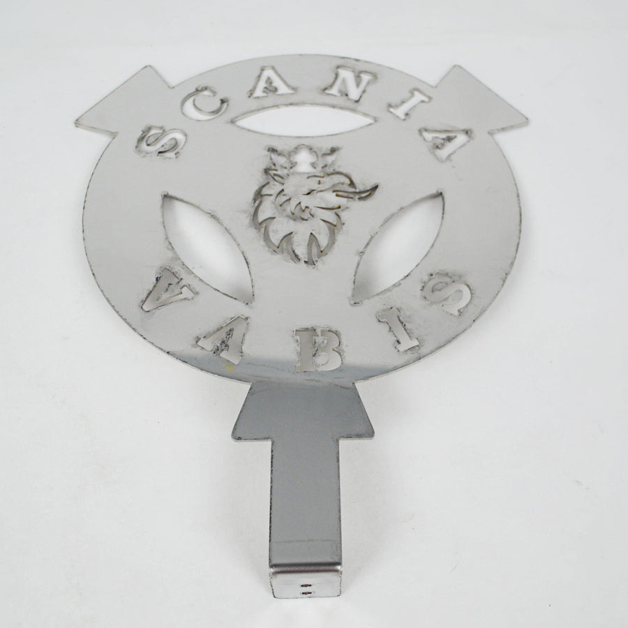 Suitable for Scania Vabis Lollipop Decoration – Stainless Steel, 245 x 200 mm