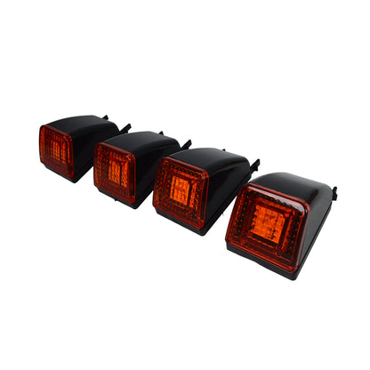 LED габаритна лампа за покрив, подходяща за Volvo – 24V жълта светлина, 5 SMD диода