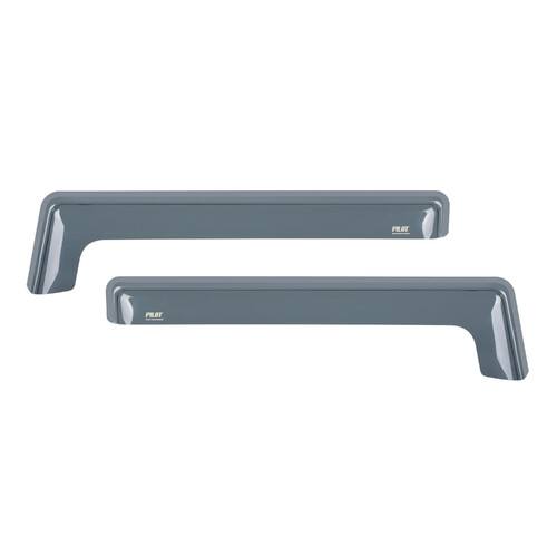 Jeu de déflecteurs de vent courts – adapté pour DAF XF/XG/XG+ 2021+, conduite à gauche et à droite, noir