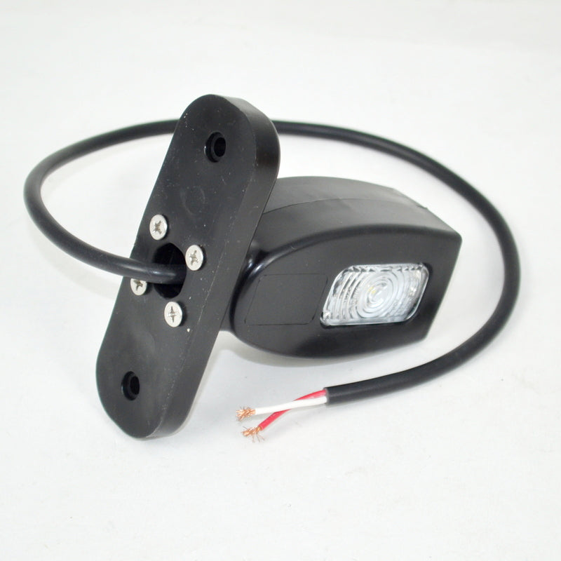 LED Angled Marker Light – Yellow/White/Red, 12/24 V, Universal Vertical or Horizontal Mount