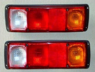 Комплект квадратни стопове за камион – подходящ за Dodge тип, 4-секционен