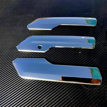 Накладки за дръжка на врата при огледало, щанцовани – подходящ за DAF XF/XG/XG+, FDF181, комплект 3 части, 220 mm