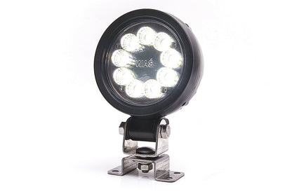 Projecteur de travail LED rond 12V–32V 36 LED pour véhicules utilitaires et véhicules de chantier