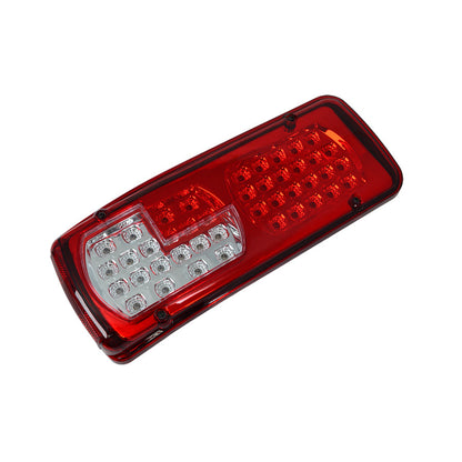 Feu arrière combiné gauche à LED – adapté pour DAF, 24 V, 400×160×85 mm, connecteur