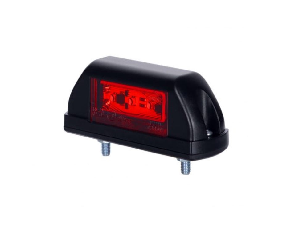 Vertikales LED-Umrisslicht, Weiß, 12/24V, 9 x 3,8 cm, Hergestellt in Polen