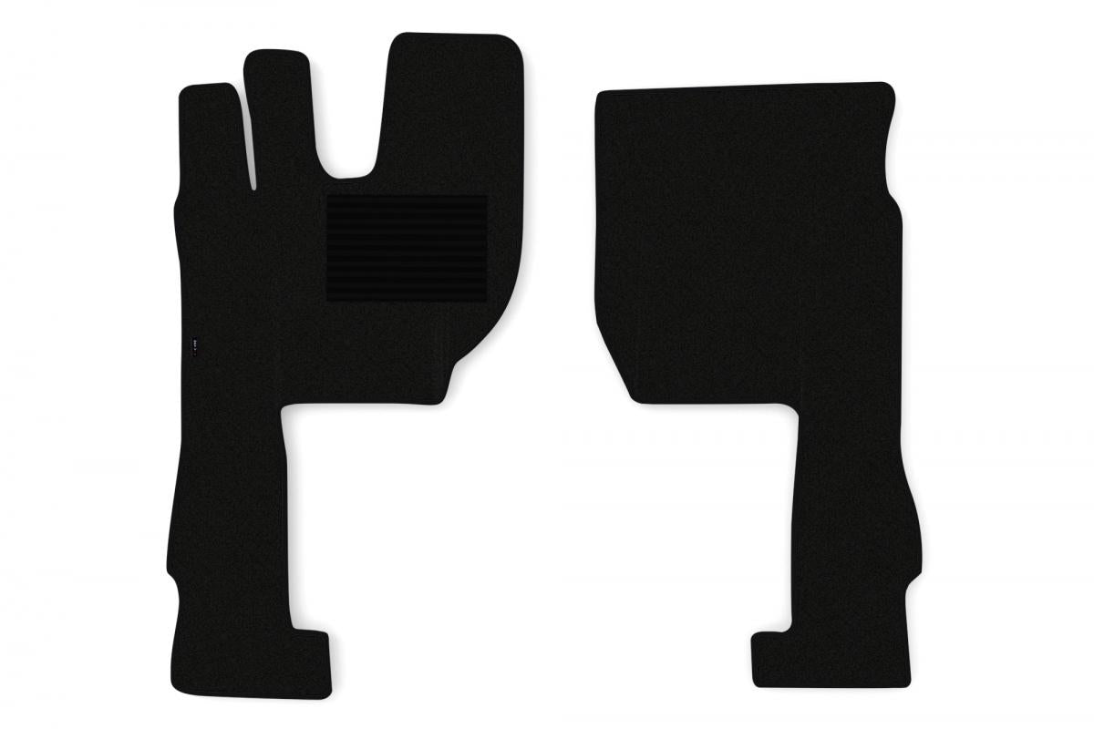 Комплект килимени подови стелки – подходящ за Volvo FH4 и FH5, 2 части, черни