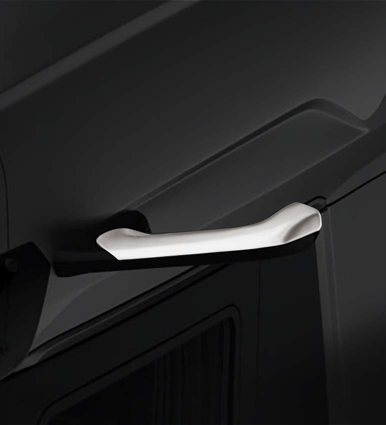 Décor de coque de rétroviseur en inox – Caméras de vue latérale adapté pour DAF XF XG XG+