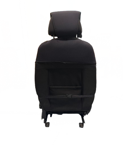 Housses universelles pour sièges avant ELEGANCE, noir, lot de 2