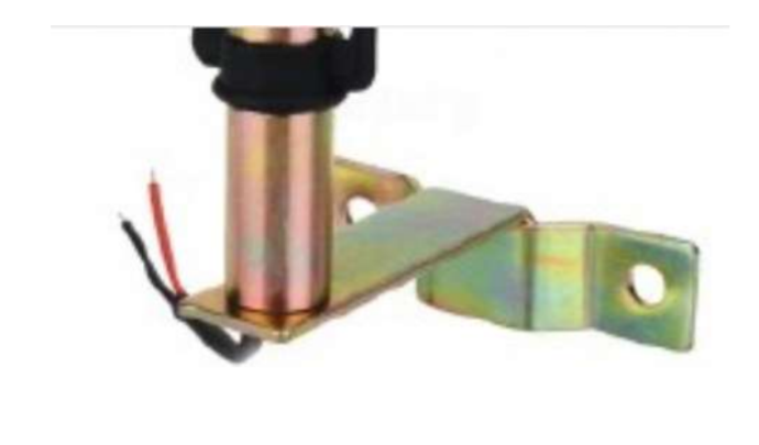 Support métallique de gyrophare en forme de G – Hauteur 105 mm