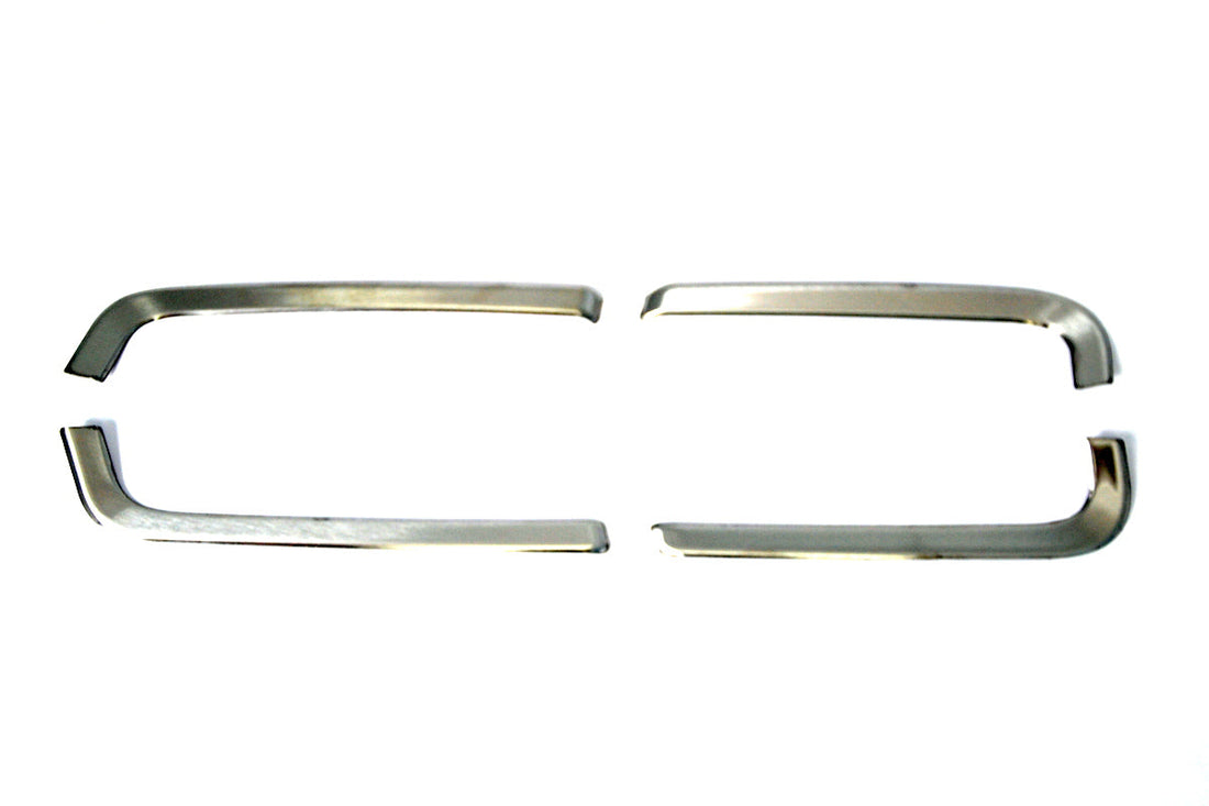 Σετ διακοσμητικών για φως θέσης εσωτερικής πόρτας – κατάλληλο για Scania S/R 2017+, αριστερή και δεξιά πόρτα, ανοξείδωτο ατσάλι χρωμίου