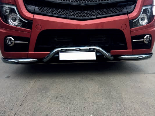 Unterer Frontstoßfänger-Bullfänger – 3-teilig, Wide Cab, geeignet für Mercedes Actros MP4
