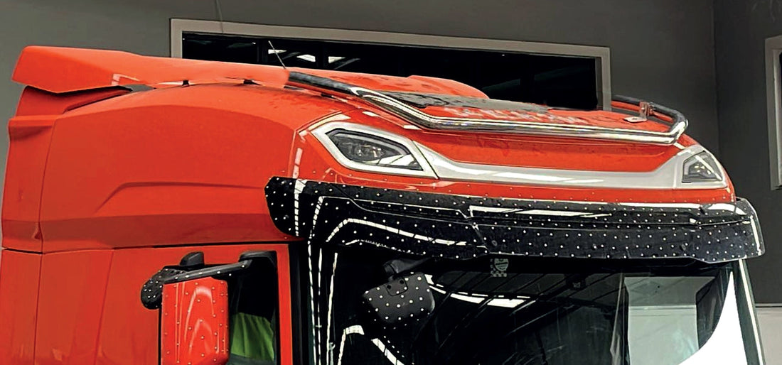 Barre de toit supérieure standard – Cabine basse, adaptée pour DAF XG/XG+