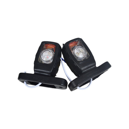 Feu de gabarit triple LED, rectangulaire, 12/24 V, 103 x 84 x 33 mm