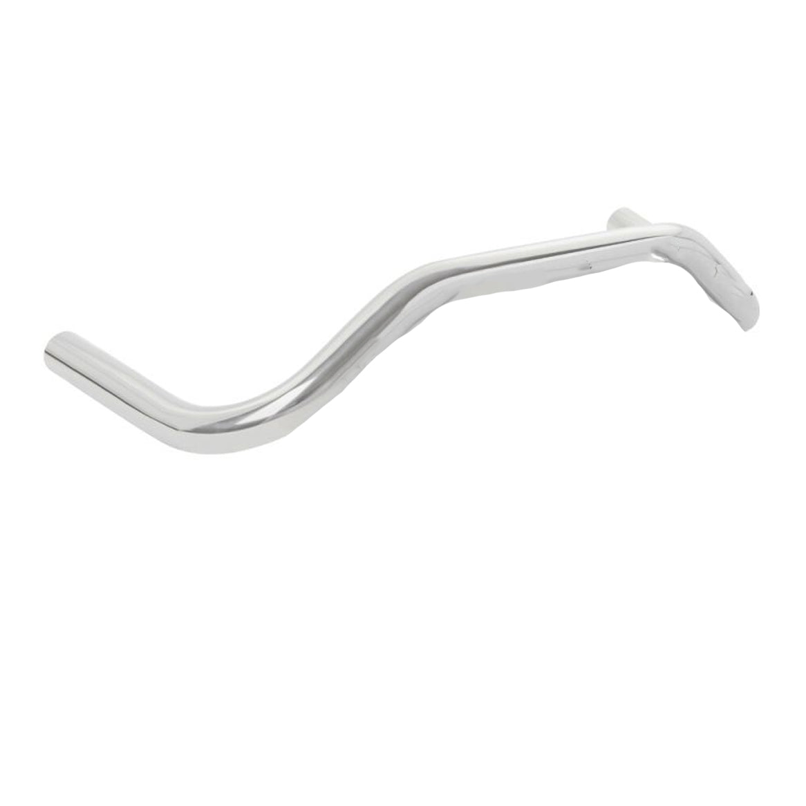 Short Number Plate Roll Bar, Universal Above-Bumper Mount, 60 mm Stainless Steel 304