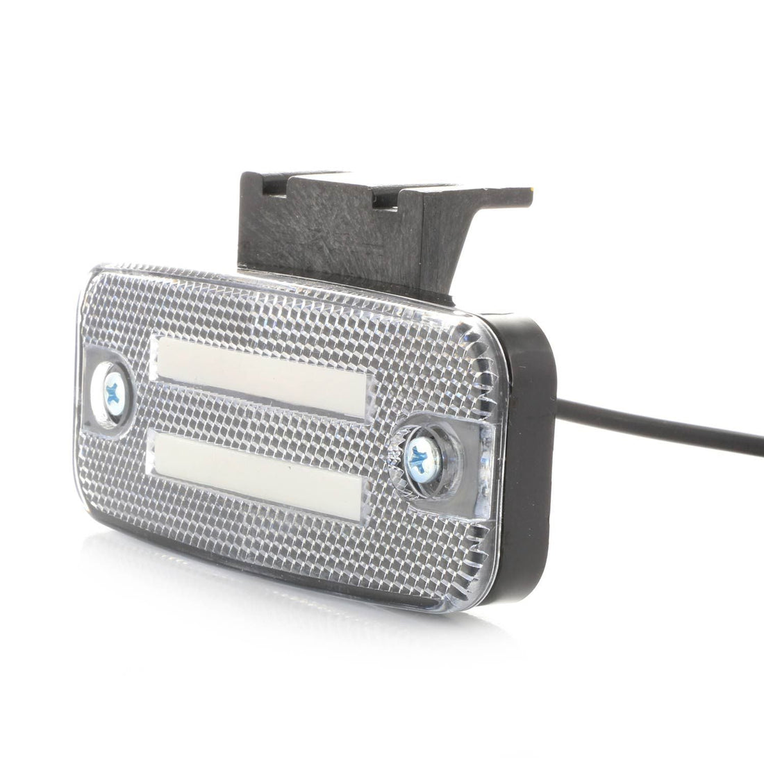 Weiße Neon-LED-Positionsleuchte – geeignet für Krone, Doppelstreifen mit Halterung