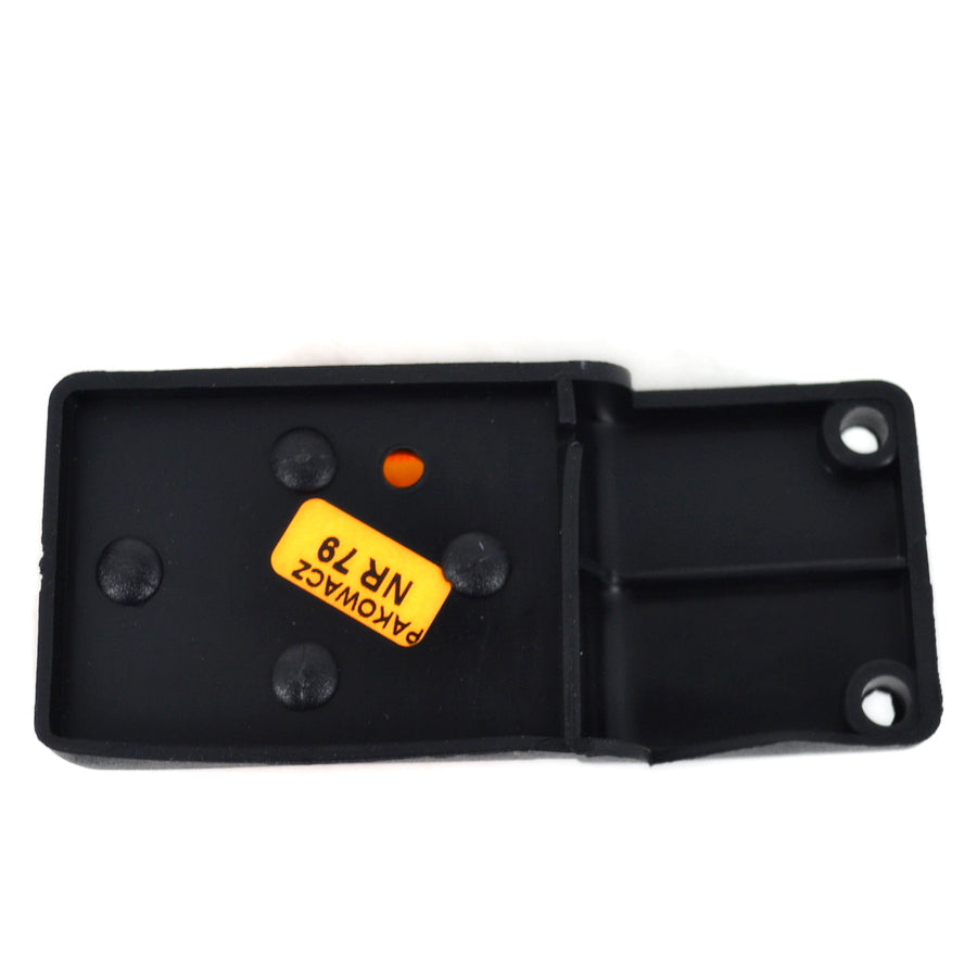 Petit feu de gabarit latéral ambre rectangulaire suspendu, 12/24 V, à ampoule, 104 x 36 x 23 mm