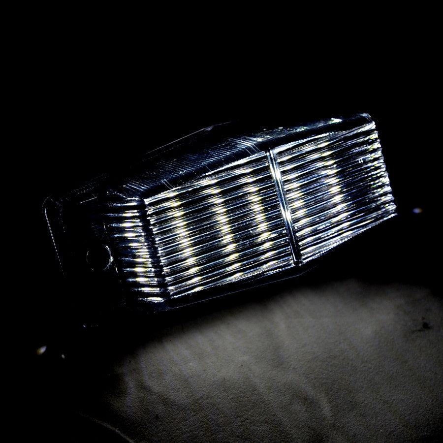 Universal LED Position and Indicator Light – White, 12/24V, suitable for Mercedes Sprinter, 130 x 60 x 40 mm