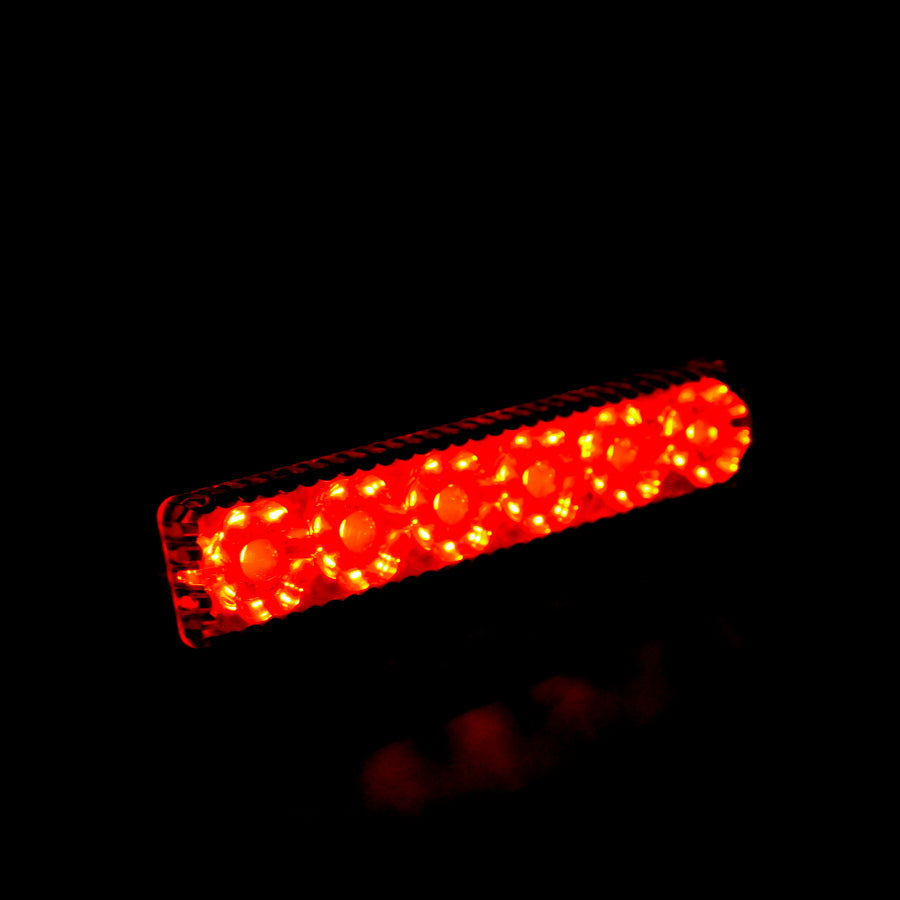 Gyrophares LED clignotants, jeu de 4 avec interrupteur ON/OFF, feux de signalisation véhicule 12/24 V