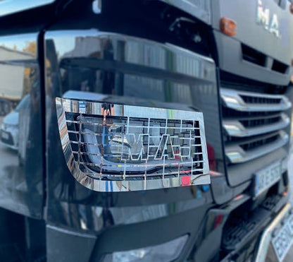 Kit de décoration de calandre de projecteur antibrouillard – adapté pour MAN TGX 2021+