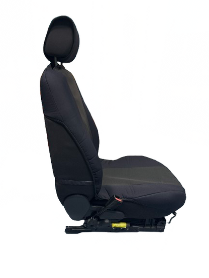 Housses universelles pour sièges avant ELEGANCE, noir, lot de 2