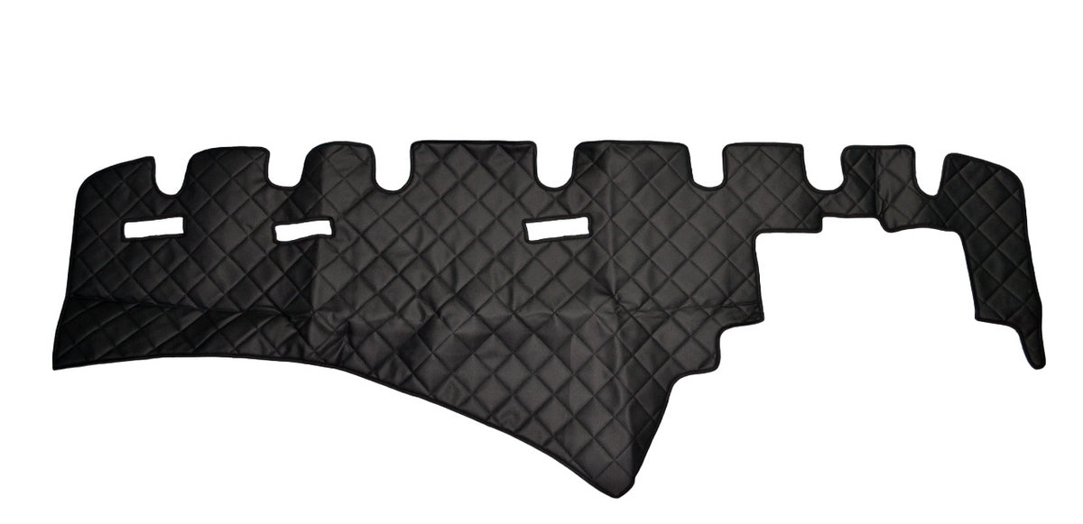 Armaturenbrettmatte – Kunstleder (Eco-Leder), Schwarz, geeignet für Scania R Streamline 2009–2016