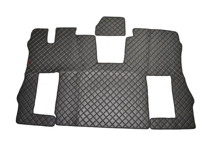 Tapis de sol en cuir synthétique (éco-cuir) gris foncé – adapté pour Scania S 2020+
