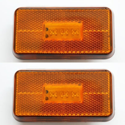 Feu de gabarit LED – jaune, 3 diodes, adapté pour Scania séries P/G/R/T