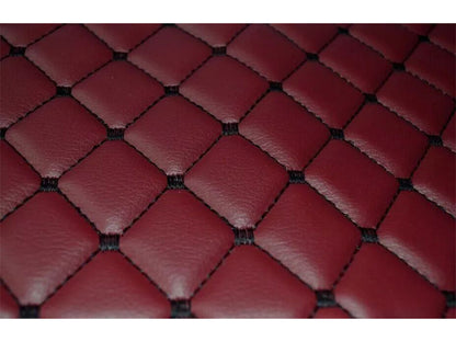 Tapis de tableau de bord – cuir synthétique (éco-cuir) bordeaux, adapté pour Scania R 2017+