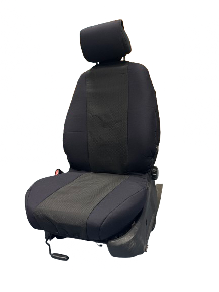 Housses universelles pour sièges avant ELEGANCE, noir, lot de 2