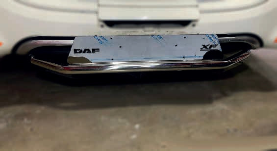 Arceau porte-plaque d’immatriculation – adapté pour DAF XF105/XF106